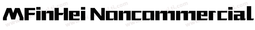 MFinHei Noncommercial Regular字体转换